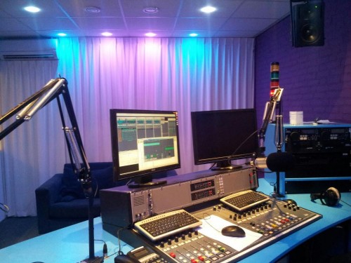 De studio van Glow FM